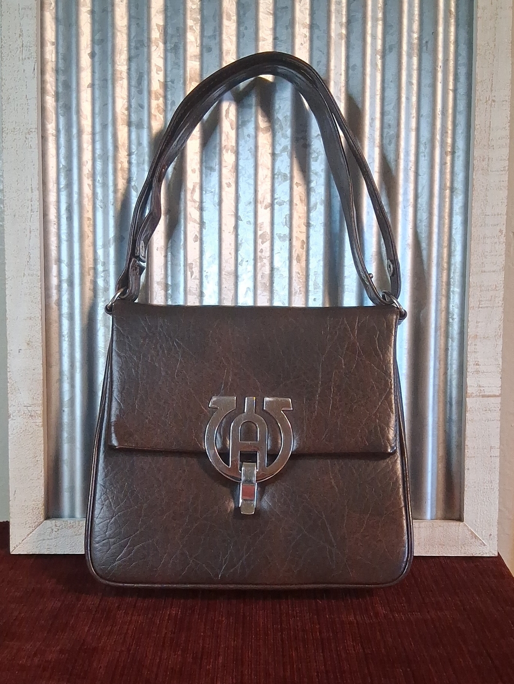 Etienne Aigner Brown Crossbody Bag
